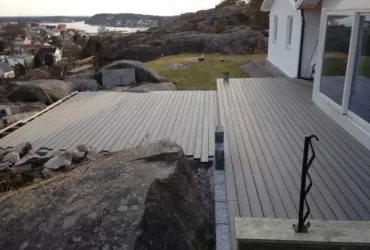 WPC decking project in Oman